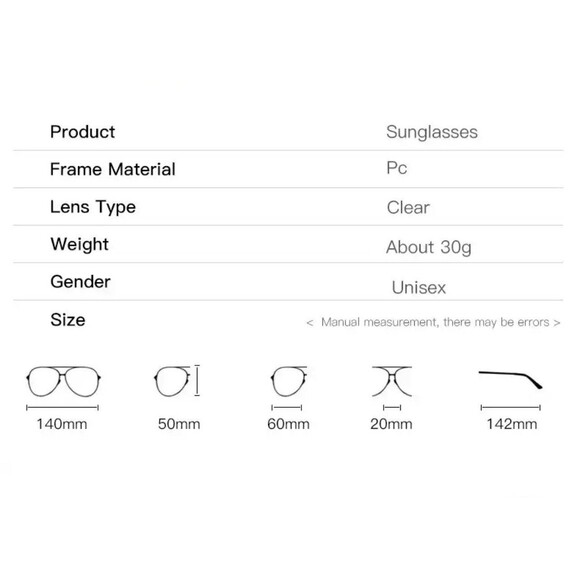 Square Men Anti Blue Rays Glasses 2024 Women Blue Light Blocking Glasses Clear C - Picture 6 of 7